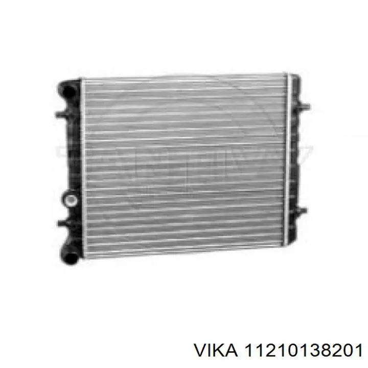 RA64101A Signeda радіатор охолодження двигуна