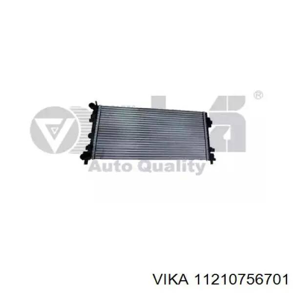 Радіатор основний Vika 11210756701 ціна, від 55.63 USD
