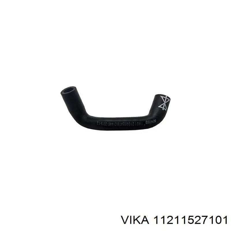 11211527101 Vika шланг (патрубок охолодження масляного теплообмінника, подача)