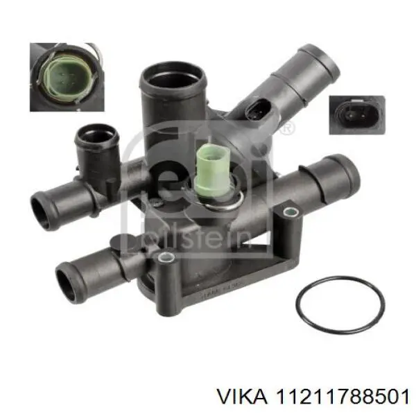 Кожух термостата Vika 11211788501 ціна, від 18.37 USD