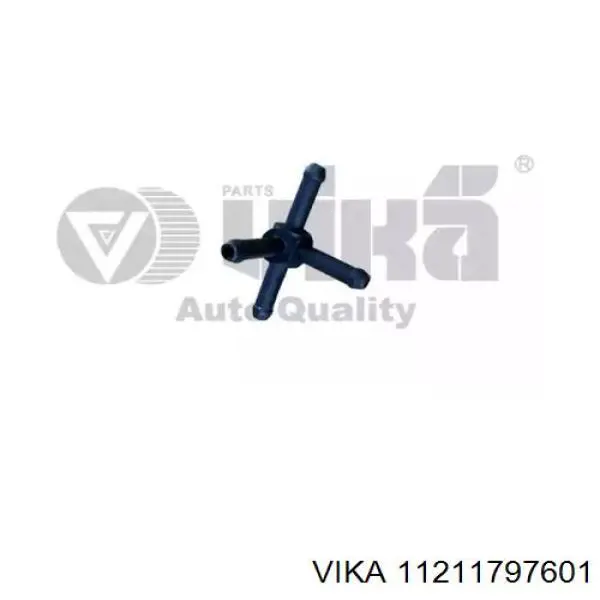 6Q0121619 VAG фланець системи охолодження (трійник)