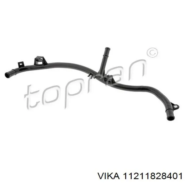 Шланг/патрубок системи охолодження Vika 11211828401 ціна, від 15.33 USD