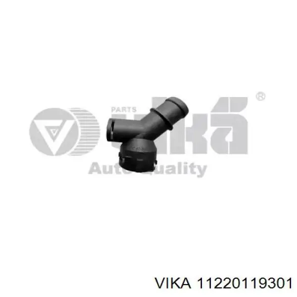 Фланець системи охолодження (трійник) Vika 11220119301 ціна, від 3.80 USD