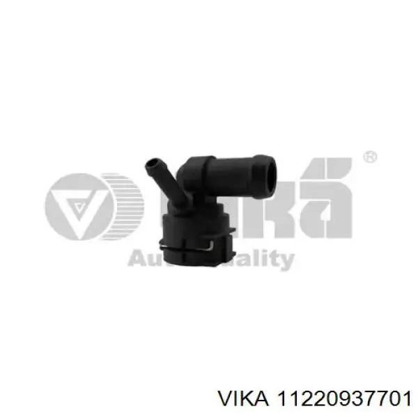 Фланець системи охолодження (трійник) Vika 11220937701 ціна, від 2.76 USD