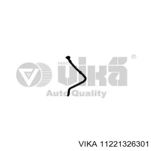 Шланг/патрубок радіатора охолодження, нижній Vika 11221326301 ціна, від 17.09 USD