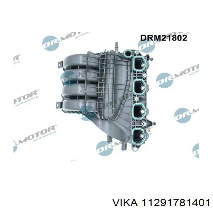 DRM21802 Dr.motor колектор впускний