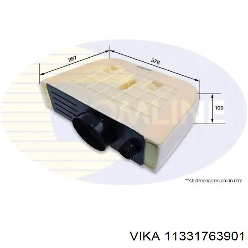 Повітряний фільтр A141933 Denckermann