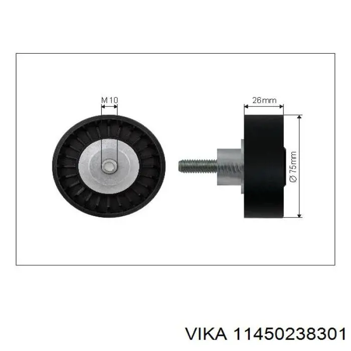 Купити MPQ0295 Magneti Marelli Натяжний ролик