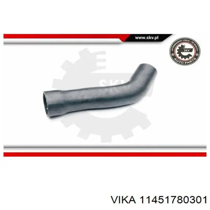 Шланг/патрубок интеркуллера Vika 11451780301 ціна, від 13.90 USD