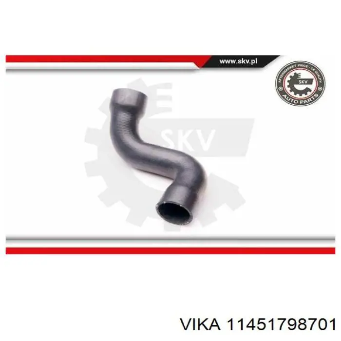 Трубка, що нагнітається Vika 11451798701 ціна, від 20.53 USD