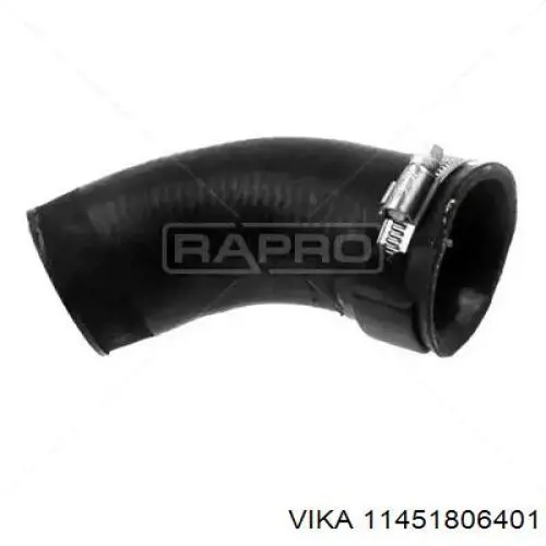 25383 Rapro шланг/патрубок интеркуллера, верхній правий