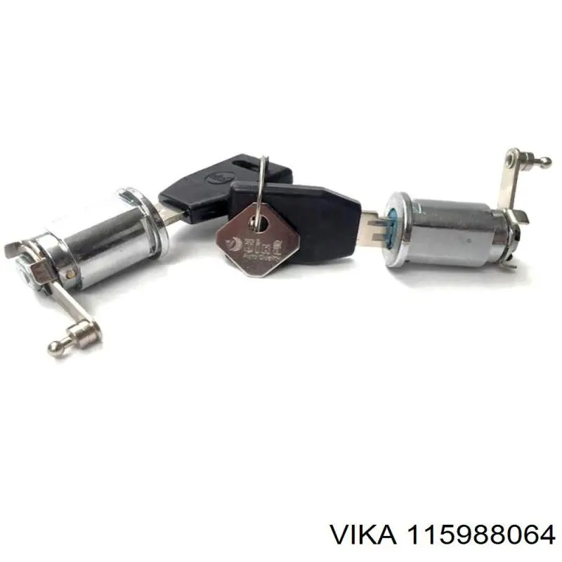 Внутрішня частина замку передніх дверей Vika 99880096001 ціна, від 13.77 USD