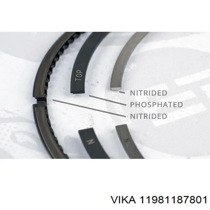Кільця поршневі на 1 циліндр, STD. SM 795085004 ціна, від 17.30 USD