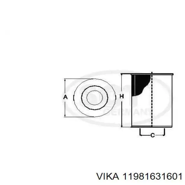  Vika 11981631601 ціна, від 3.51 USD