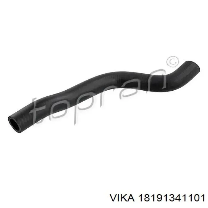 Шланг радіатора опалювача/пічки, обратка Vika 18191341101 ціна, від 3.19 USD