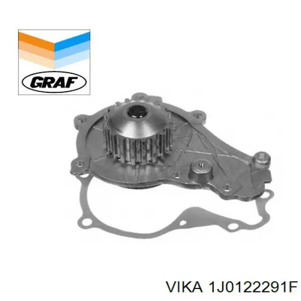 Сполучна муфта радіатора охолодження 1J0122291F Vika