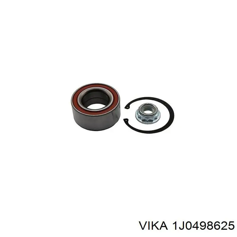 Купити 1J0498625 Vika Підшипник ступиці передньої