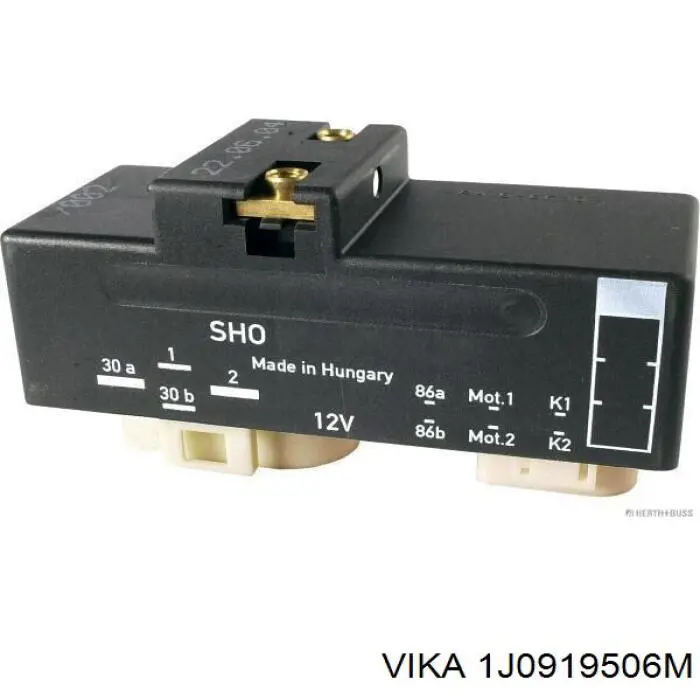 1J0919506M Vika регулятор оборотів вентилятора
