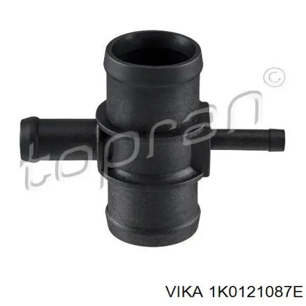 Купити 1K0121087E Vika Фланець системи охолодження (трійник)