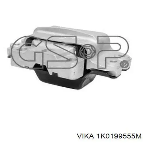 Подушка (опора) двигуна, ліва Dello/Automega 130059710