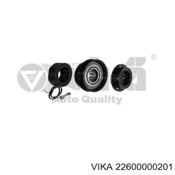 Муфта компресора кондиціонера Vika 22600000201 ціна, від 67.16 USD