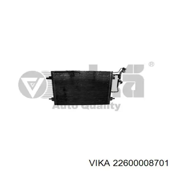 Конденсатор кондиціонера Vika 22600008701 ціна, від 76.16 USD