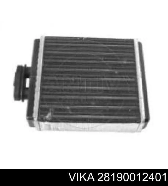 Радіатор пічки (обігрівача) Vika 28190012401 ціна, від 13.81 USD