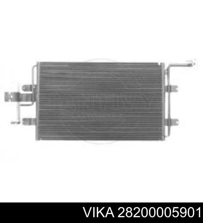 Купити 28200005901 Vika Радіатор системи охолодження кондиціонера