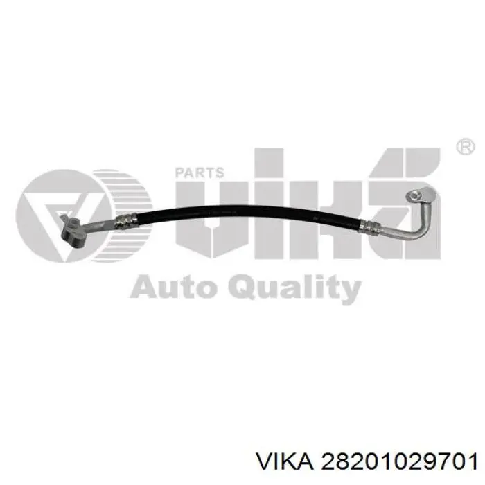 Шланг кондиціонера, від випарника до компресора Vika 28201029701 ціна, від 19.00 USD