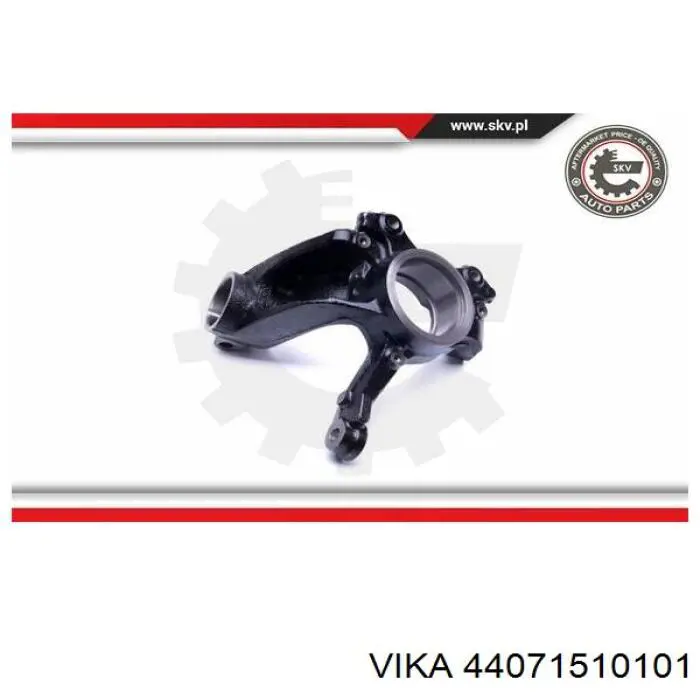 Цапфа передні праві Vika 44071510101 ціна, від 35.17 USD