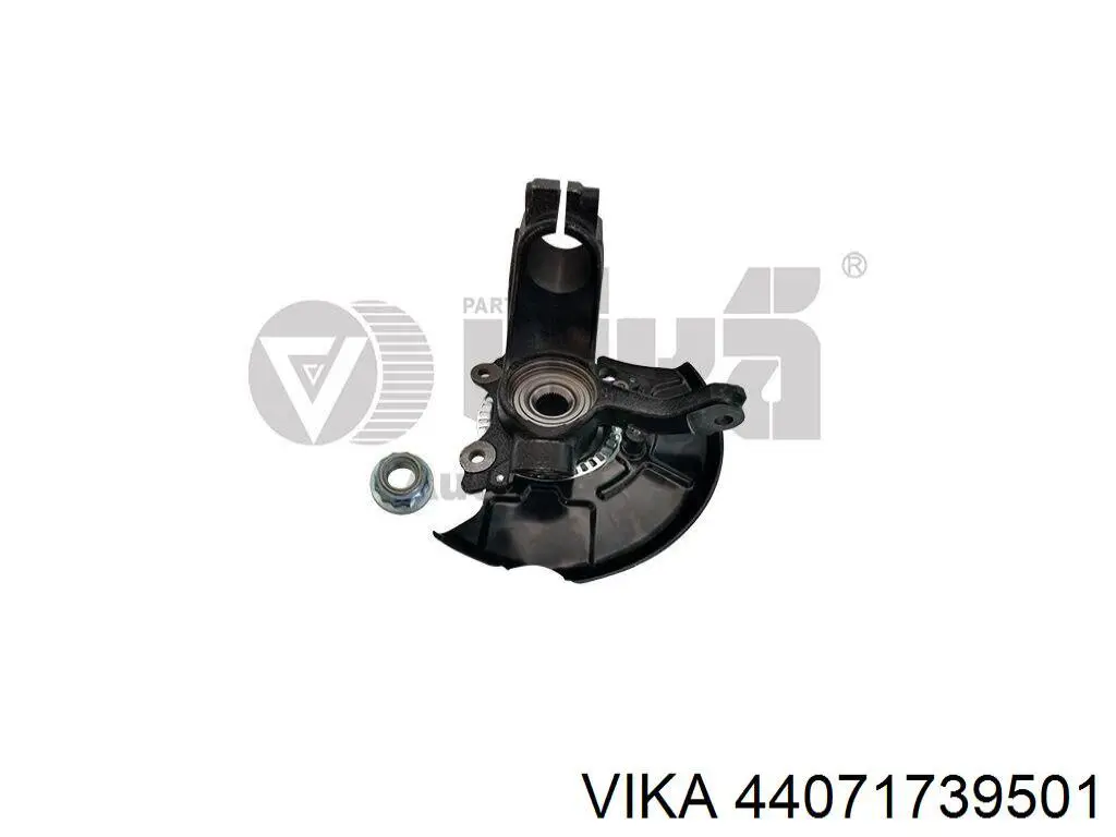 Цапфа поворотна ліва Polcar ZWA003L ціна, від 41.77 USD