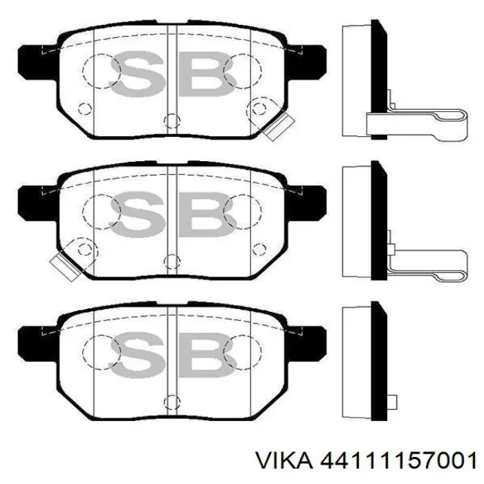 Купити VWBS097 Kautek Втулка стійки переднього стабілізатора
