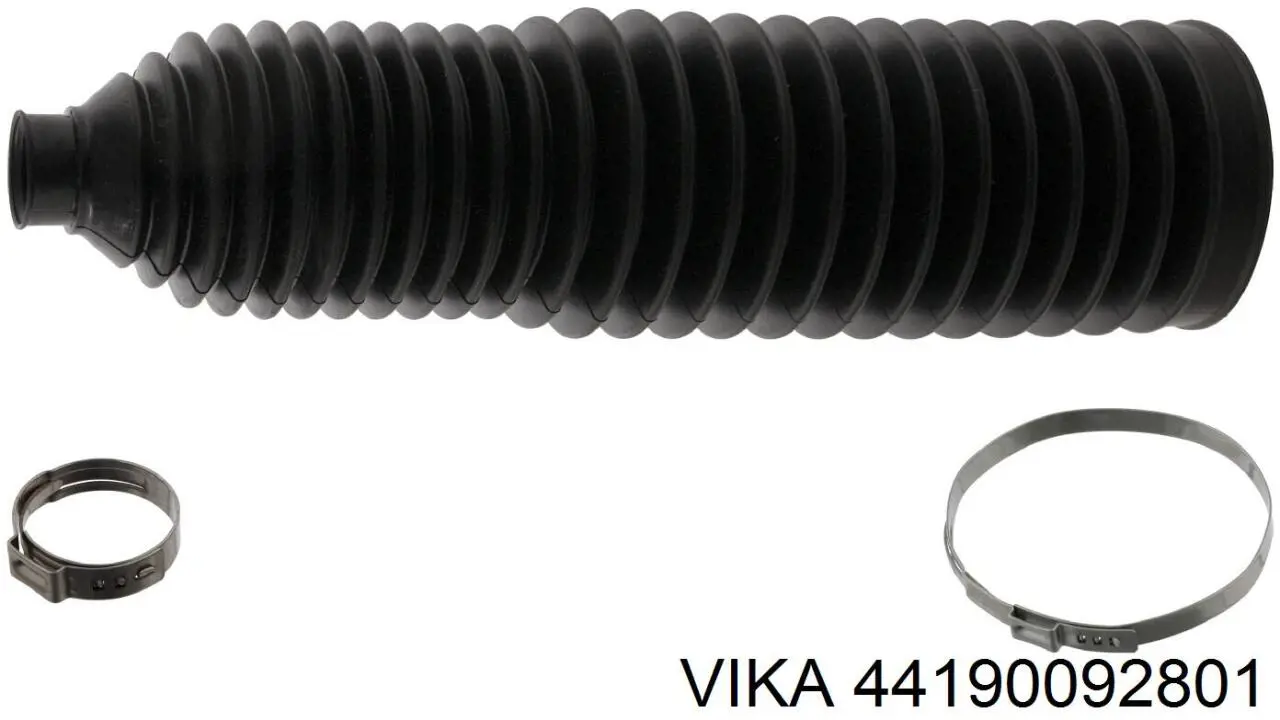 Пильник рульового механізму/рейки, правий Vika 44190092801 ціна, від 5.15 USD