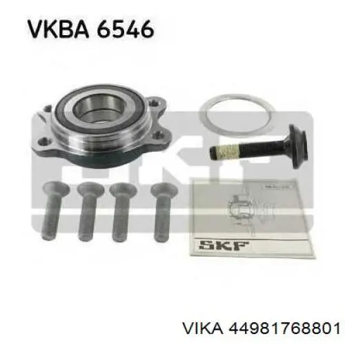 Підшипник маточини передньої/задньої Vika 44981768801 ціна, від 37.22 USD