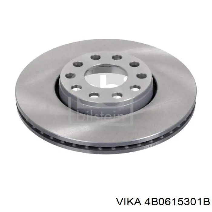 Диск переднього гальма Vika 4B0615301B ціна, від 44.70 USD