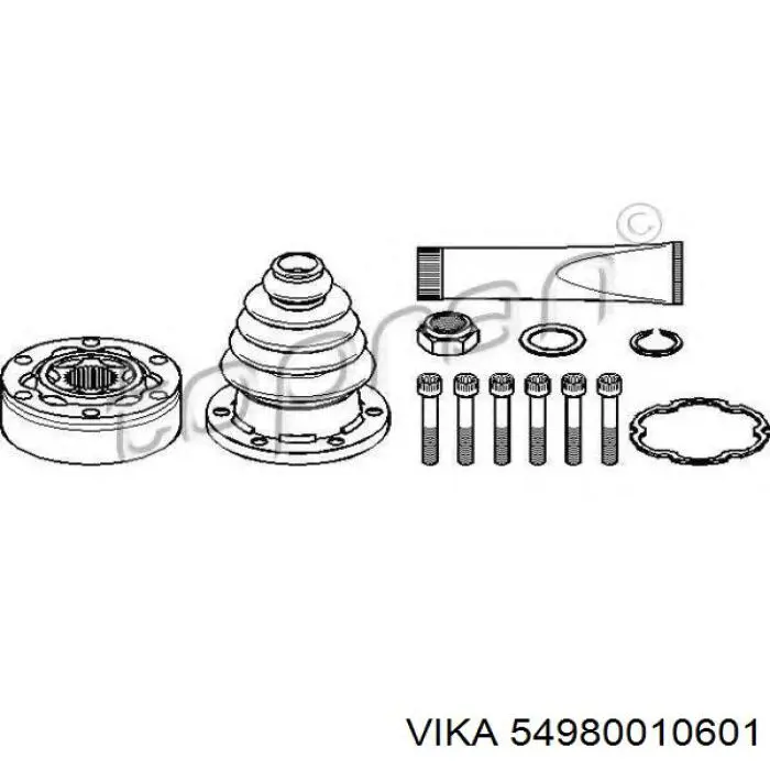 Купити 321498103CV VAG ШРУС внутрішній правий