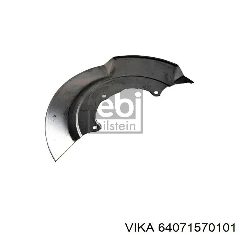 64071570101 Vika захист гальмівного диска, переднього, лівого