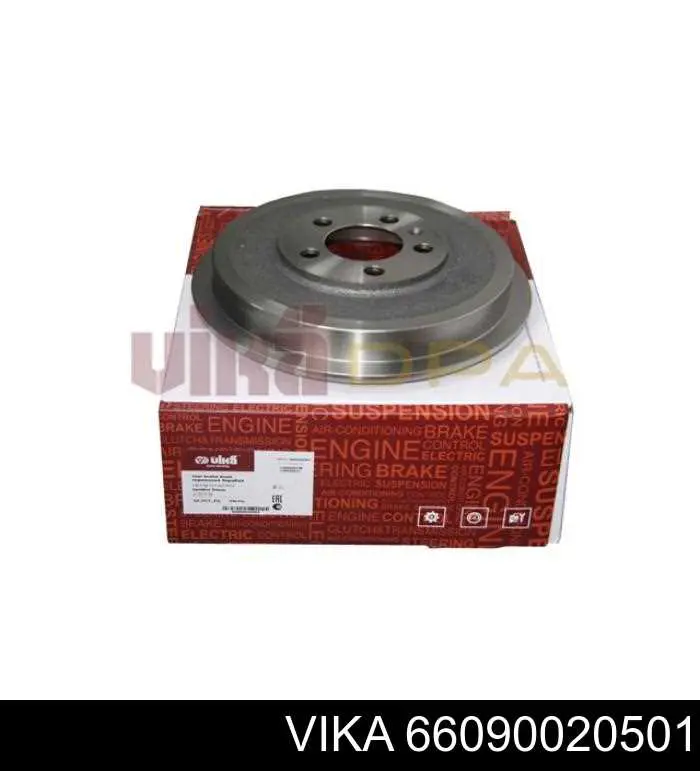 Купити 66090020501 Vika Барабан гальмівний задній