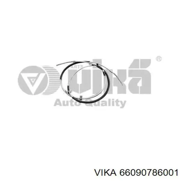 Трос ручного гальма задній, правий/лівий Vika 66090786001 ціна, від 14.24 USD
