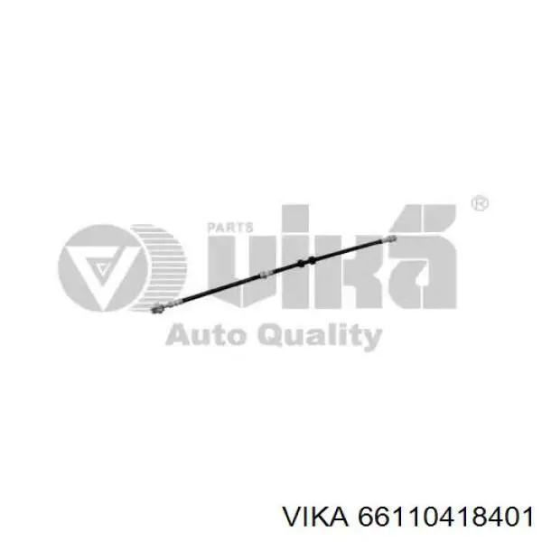 Шланг гальмівний передній Vika 66110418401 ціна, від 6.58 USD
