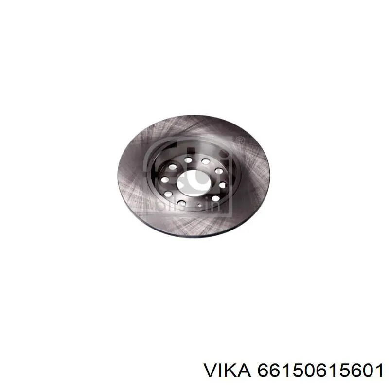 66150615601 Vika диск гальмівний задній