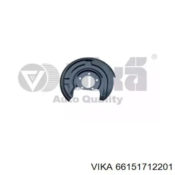 Захист гальмівного диска заднього, правого 3615040 Autotechteile