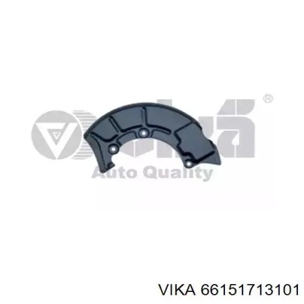 Захист гальмівного диска, переднього, лівого 3615035 Autotechteile