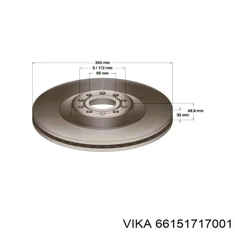 Купити A1024V Samko Ротор гальмівний