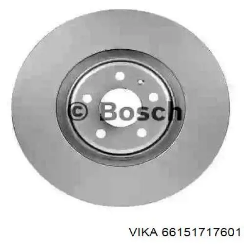 66151717601 Vika диск гальмівний передній