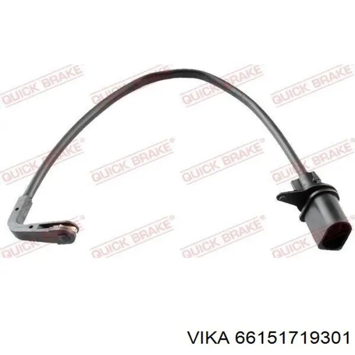 Сигналізатор знос гальмівних колодок Vika 66151719301 ціна, від 3.51 USD