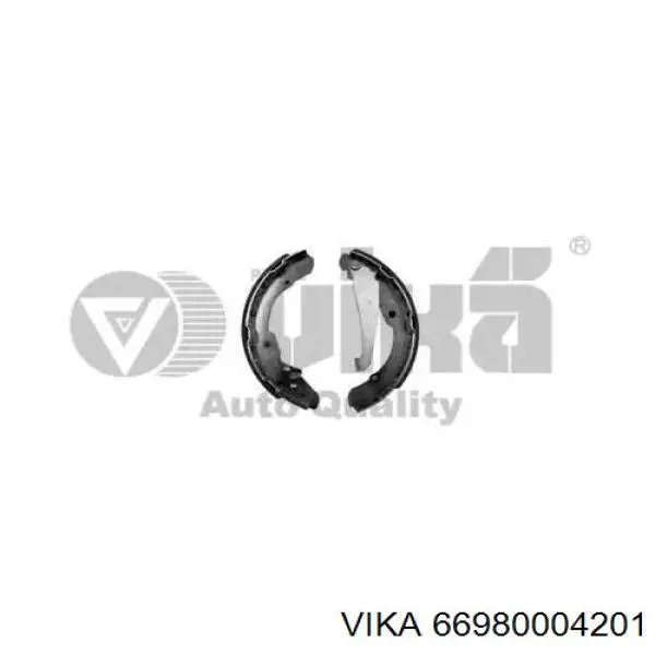 Купити 66980004201 Vika Колодки гальмові задні, барабанні