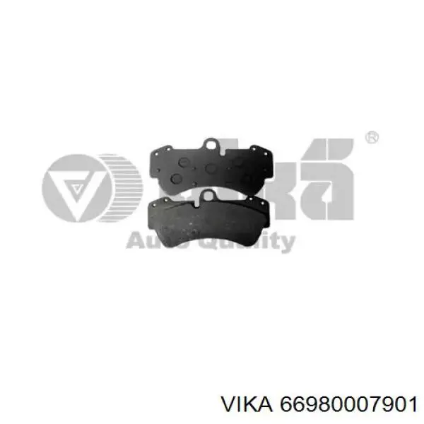 Купити 66980007901 Vika Колодки гальмівні передні, дискові