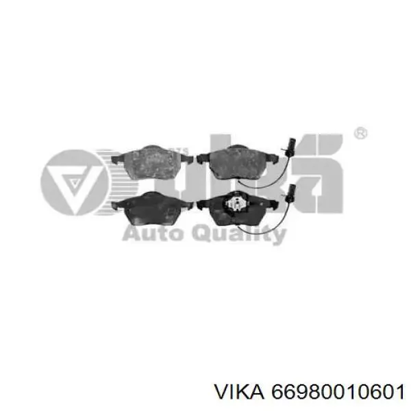 Передні тормозні колодки RP1488 Raiso