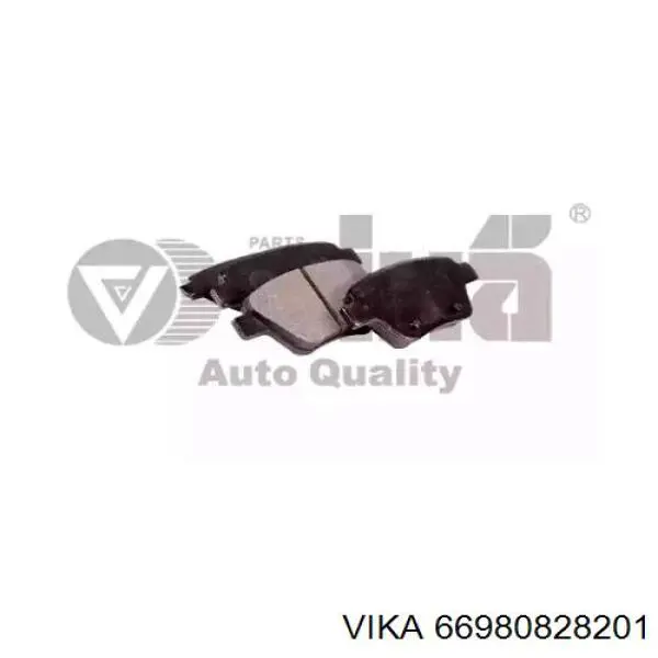 66980828201 Vika Колодки гальмівні задні, дискові